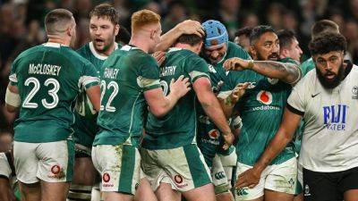 Andy Farrell - Cormac Izuchukwu - Gus Maccarthy - 'The best is yet to come' - Andy Farrell wants more despite pleasing win over Fiji - rte.ie - Australia - Ireland - Fiji