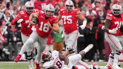 Will Howard - Ohio State ends Indiana's undefeated campaign convincingly, putting damper on Hoosiers' playoff hopes - foxnews.com - state Indiana - state Ohio