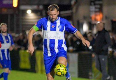 Steve Lovell - Thomas Reeves - Herne Bay player-coach Liam Friend reacts to 3-0 Isthmian South East defeat at unbeaten leaders Ramsgate - kentonline.co.uk