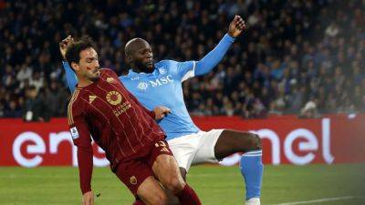 Lukaku keeps Napoli on top with 1-0 win over Roma