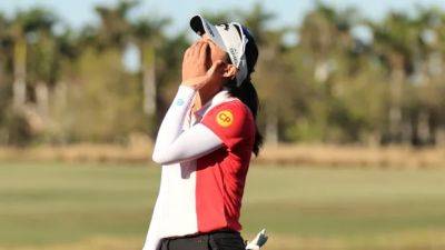 Thailand's Thitikul wins CME Group championship and biggest payout in women's golf history