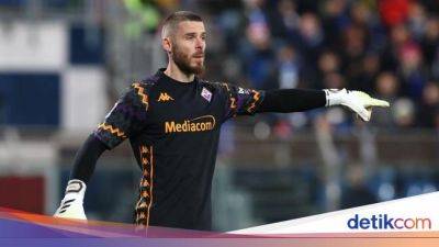 David De-Gea - Fiorentina - Raffaele Palladino - Triple Save De Gea Bantu Fiorentina Kalahkan Como 2-0 - sport.detik.com