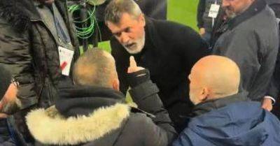 'I'll wait for you in the car park': Roy Keane in angry confrontation with Ipswich fan