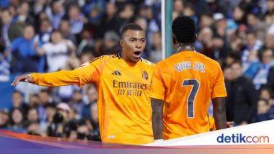 Leganes Vs Madrid: Mbappe dan Vinicius Bertukar Peran