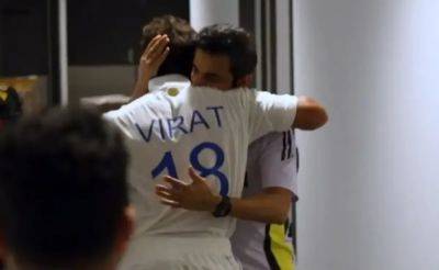 Watch: Gautam Gambhir's Unreal Dressing Room Act After Virat Kohli Hit 30th Test Ton