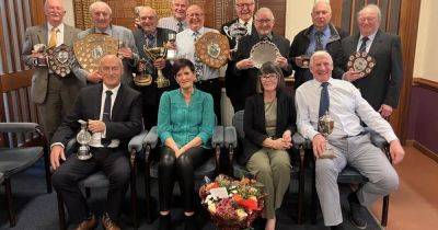 Lockerbie golfers receive trophies at the annual dinner and prizegiving - dailyrecord.co.uk - county Marion - county Moffat