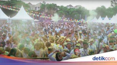 International - Paramount Fun Color Run Dihelat Awal Desember, Target 9.500 Peserta - sport.detik.com
