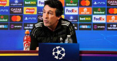 Unai Emery hoping Aston Villa can compete as they face ‘favourites’ Juventus