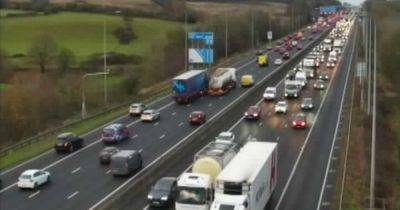 M62 LIVE: Huge delays of over an hour on motorway amid multiple incidents - latest updates