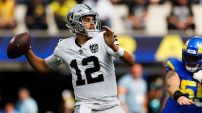 Raiders to start Aidan O'Connell at QB against Chiefs - ESPN