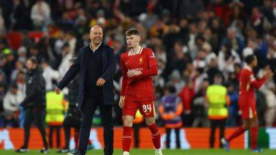 Alexis Mac-Allister - Caoimhin Kelleher - Cody Gakpo - Arne Slot - Conor Bradley - Slot hails victory at last over 'pain' team Real Madrid - channelnewsasia.com