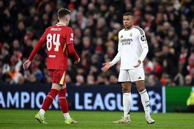 Mbappe misses penalty as Liverpool floor Real Madrid