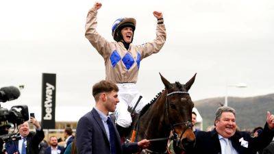 Rachael Blackmore - Rachael Blackmore back in the saddle in the "next few weeks" - rte.ie - county King George - county Henry - county Chase