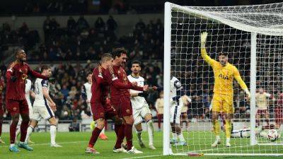 Paulo Dybala - Claudio Ranieri - Brennan Johnson - Fraser Forster - Gianluca Mancini - Guglielmo Vicario - Dominic Solanke - Stephan El Shaarawy - Mats Hummels - Europa League - Roma earn a late draw at Tottenham as Mats Hummels atones - rte.ie