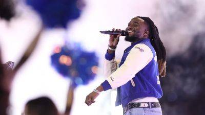 Gregory Shamus - Music star Shaboozey takes in overnight fame after NFL halftime show: 'What can't God do?' - foxnews.com - Los Angeles