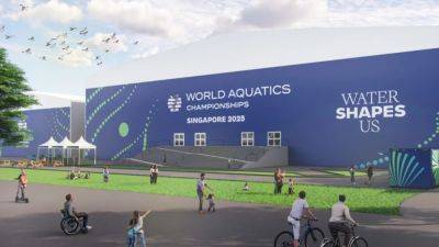 Work underway on temporary venue in Kallang for 2025 World Aquatics Championships
