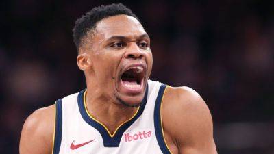 Russell Westbrook - Jalen Brunson - Nuggets' Russell Westbrook fined for obscene on-court gesture - ESPN - espn.com - New York