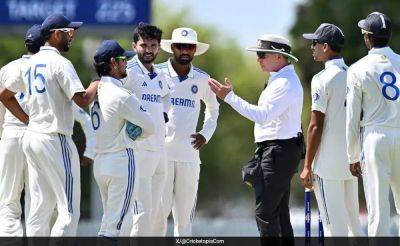 Ishan Kishan - Ishan Kishan In Soup After Umpires Accuse India A Of Ball-Tampering Against Australia A - sports.ndtv.com - Australia - India
