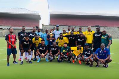 Onoxe elevation hub takes 54 business titans to the pitch