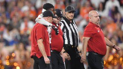 Joe Robbins - Louisville football player stretchered off, hospitalized after suffering injury in game - foxnews.com - state Ohio