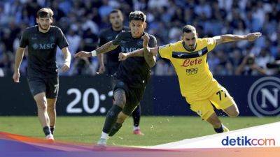 Antonio Conte - Diego Armando Maradona - Mateo Retegui - Napoli Dihajar Atalanta, Conte: Bukan Kekalahan Memalukan - sport.detik.com