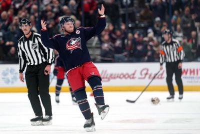 Columbus Blue Jackets' Mathieu Olivier Is A One-Man Wrecking Crew Against Calgary Flames - foxnews.com