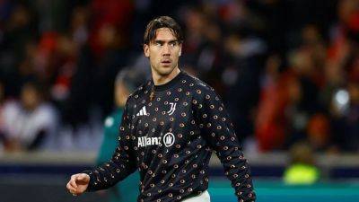 Striker Vlahovic still unavailable for injury-ravaged Juventus