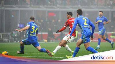 Christian Pulisic - Paulo Fonseca - Theo Hernandez - Samuel Chukwueze - Emerson Royal - Rafael Leao - Alvaro Morata - Tijjani Reijnders - Milan Vs Empoli: Reijnders Brace, Rossoneri Menang 3-0 - sport.detik.com