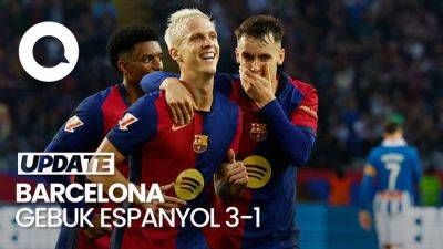 Video: Barcelona Menangi Derby Catalan 3-1