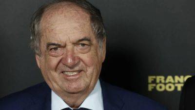 Noel Le-Graet - French prosecutors drop harassment probe into ex-soccer chief Le Graet - channelnewsasia.com - France