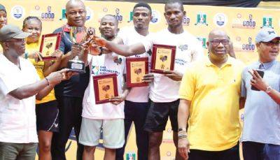 NSCDC wins maiden Senator Abiru Mixed Team Table Tennis Championships