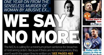 Government responds to M.E.N. campaign following 'horrific' murder of Caroline Gore - manchestereveningnews.co.uk