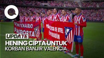 Video Duka Barcelona hingga Sevilla untuk Korban Banjir Valencia
