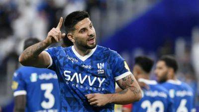 Mitrovic helps Al-Hilal stay perfect in Champions League but Neymar injured