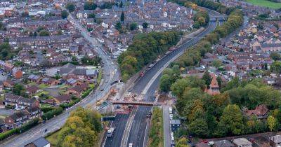 Travel warning issued as motorway to close amid major £23m project - manchestereveningnews.co.uk - county Denton