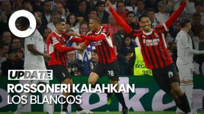 Video: AC Milan Gasak Real Madrid 3-1 saat Bertamu ke Bernabeu - sport.detik.com