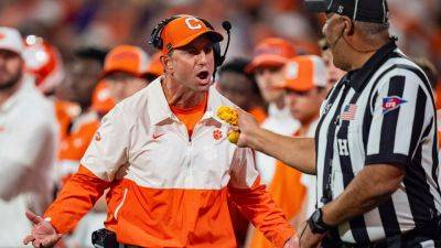 Clemson football coach Dabo Swinney says he was stopped from voting on Election Day due to ballot mixup