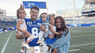 Zach Collaros - Bombers QB Zach Collaros and wife find balance between football and family life - cbc.ca