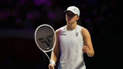 Iga Swiatek - Barbora Krejcikova - Daria Kasatkina - Jessica Pegula - Swiatek to play Kasatkina for WTA Finals semis spot after Pegula withdraws - channelnewsasia.com - Usa