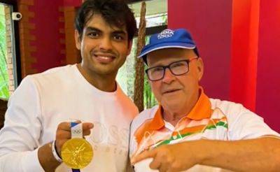 Neeraj Chopra Bids Heartfelt Farewell To Coach Klaus Bartonietz