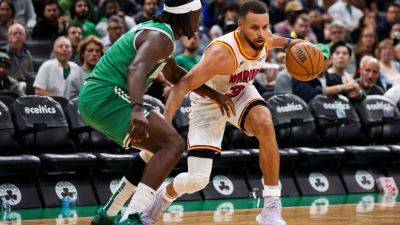 Steve Kerr - Stephen Curry - Warriors fray Celtics to reach 7-1 ahead of Cavs showdown - ESPN - espn.com - county Kerr