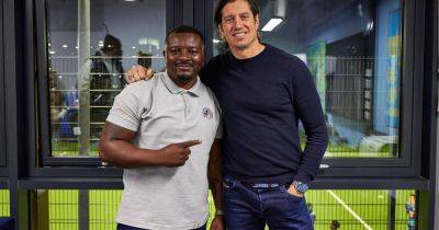 Vernon Kay returns home to Bolton in 'very special' visit