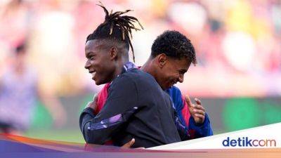 Ferran Torres - Nico Williams - Alejandro Balde - Athletic Bilbao - Liga Spanyol - Nico Williams Sempat Digoda Yamal untuk Gabung Barca - sport.detik.com