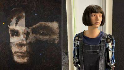 Humanoid robot artist makes history with €1.22 million auction sale of Alan Turing portrait
