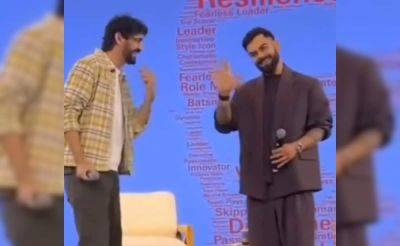Virat Kohli - Watch: Fans Sing 'Happy Birthday' To Virat Kohli At Event. His Reaction Is Viral - sports.ndtv.com - Australia - New Zealand - India