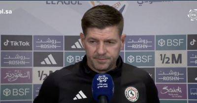 Defiant Steven Gerrard activates attack mode as Rangers hero bigs himself up, rues referee and meets fury head on