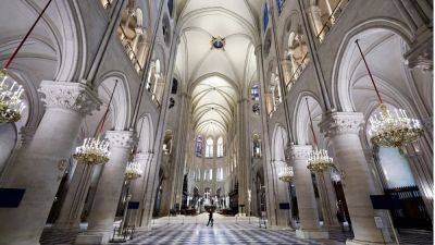 In Pictures: First images of France's Notre Dame cathedral's restored interior