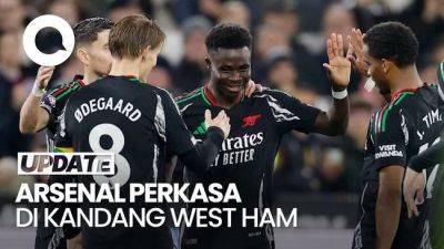 Video: Arsenal Tempel Liverpool Seusai Gulung West Ham 5-2