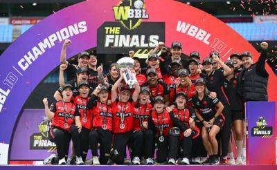 Jess Jonassen - Hayley Matthews - Melbourne Renegades Crowned Champions Of Women's Big Bash League 2024 - sports.ndtv.com - Australia - Georgia