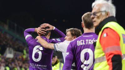 Evan Ndicka - Edoardo Bove - Fiorentina-Inter Milan abandoned after Edoardo Bove collapses - ESPN - espn.com - county Florence